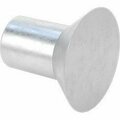 Bsc Preferred Aluminum Flush-Mount Solid Rivets 3/16 Diameter for 0.125 Maximum Material Thickness, 250PK 97483A242
